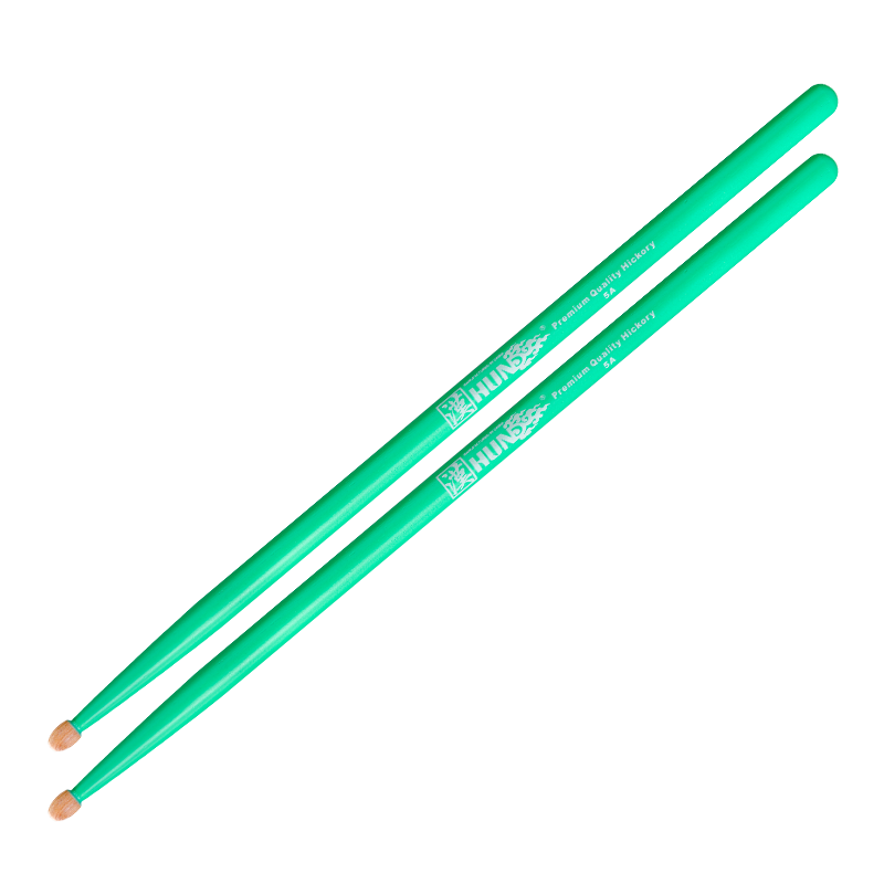 Drum Stick 5A - عصا طبل هان هيكوري ملونة، عصا