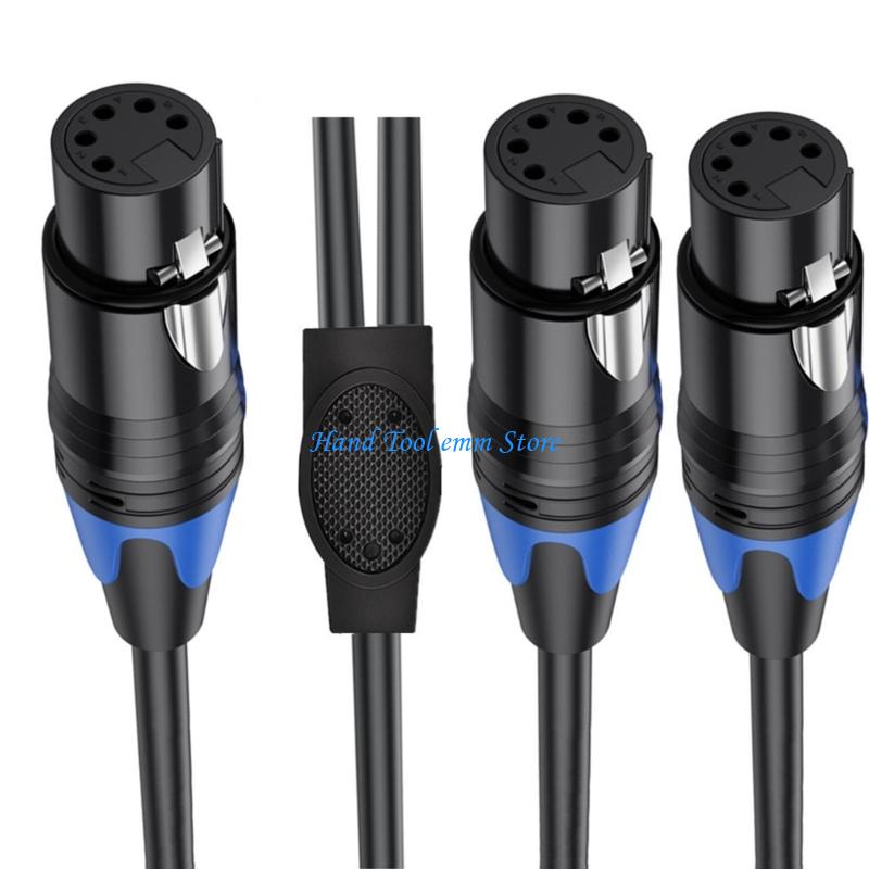 Audio And Music Splitter - H37F 5Pin XLR كابل المهنية 5Pin