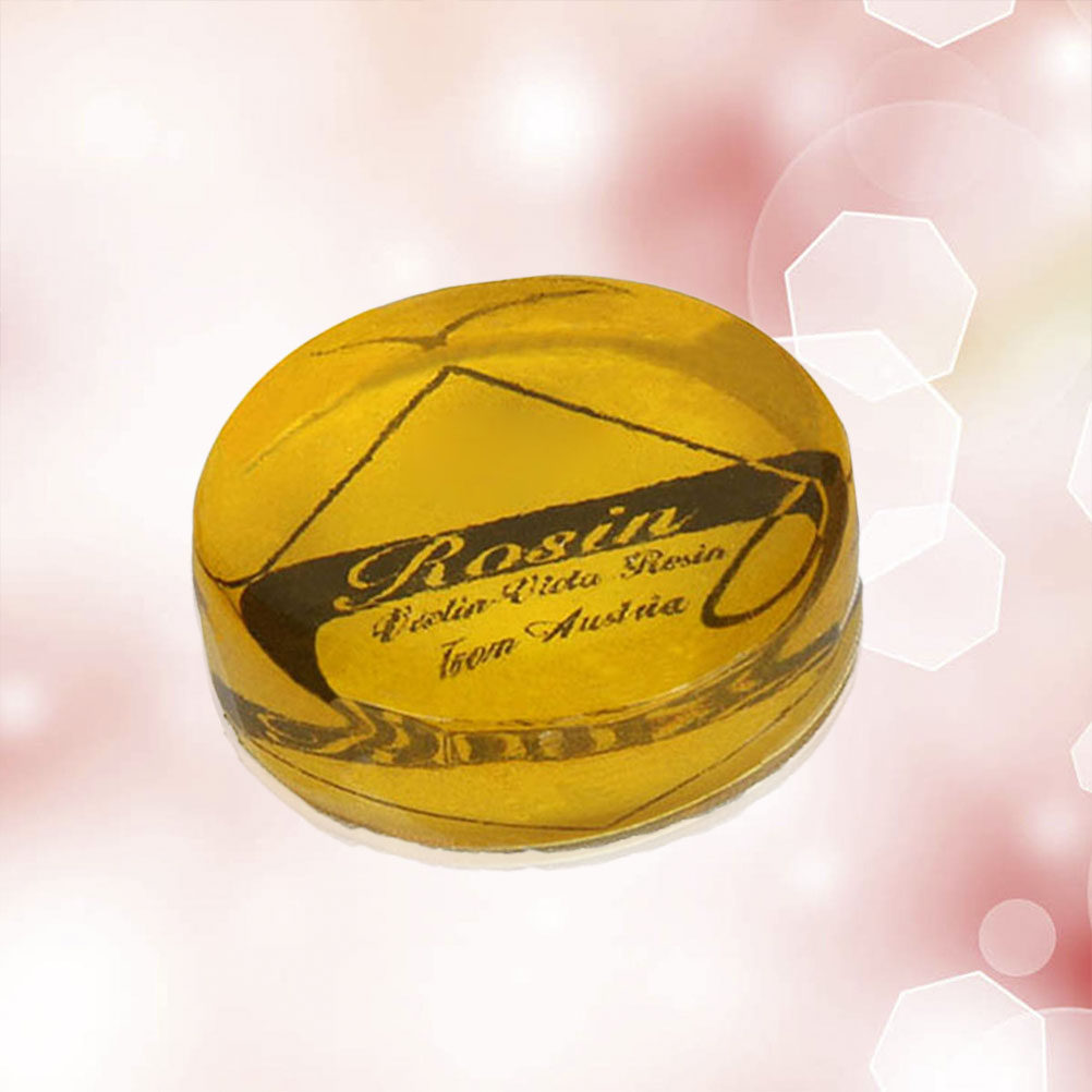 Violin Rosin Bow - راتنج شفاف أصفر للقيثارة والتشيلو والفيولا