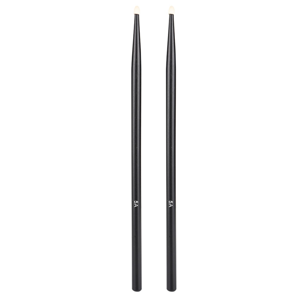​ عصي طبول 5A سوداء/حمراء بمقب - مراجعة Drum Stick 5A وسعره