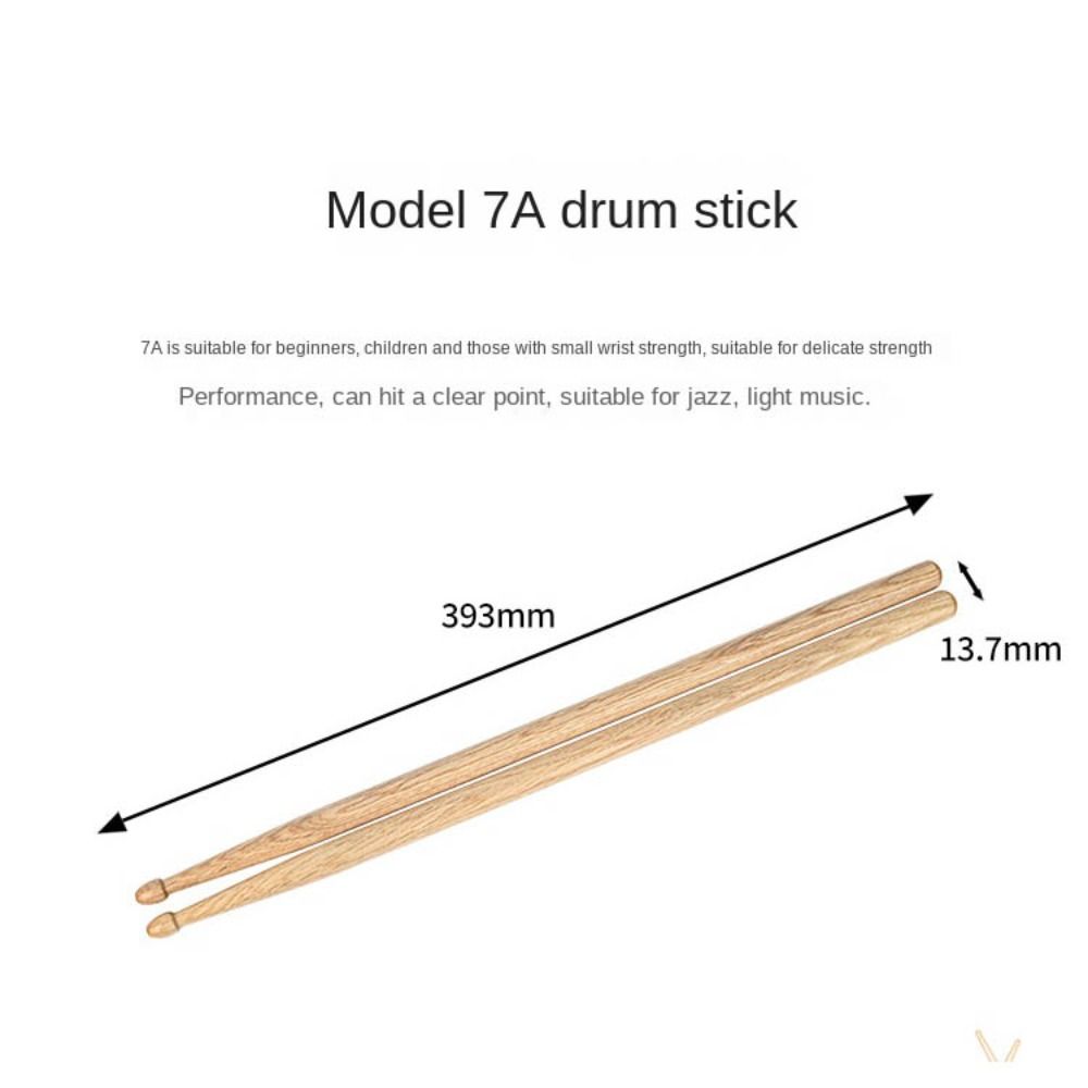 زوج واحد من عصي الطبول الكلاسي - مراجعة Drum Stick 5A وسعره