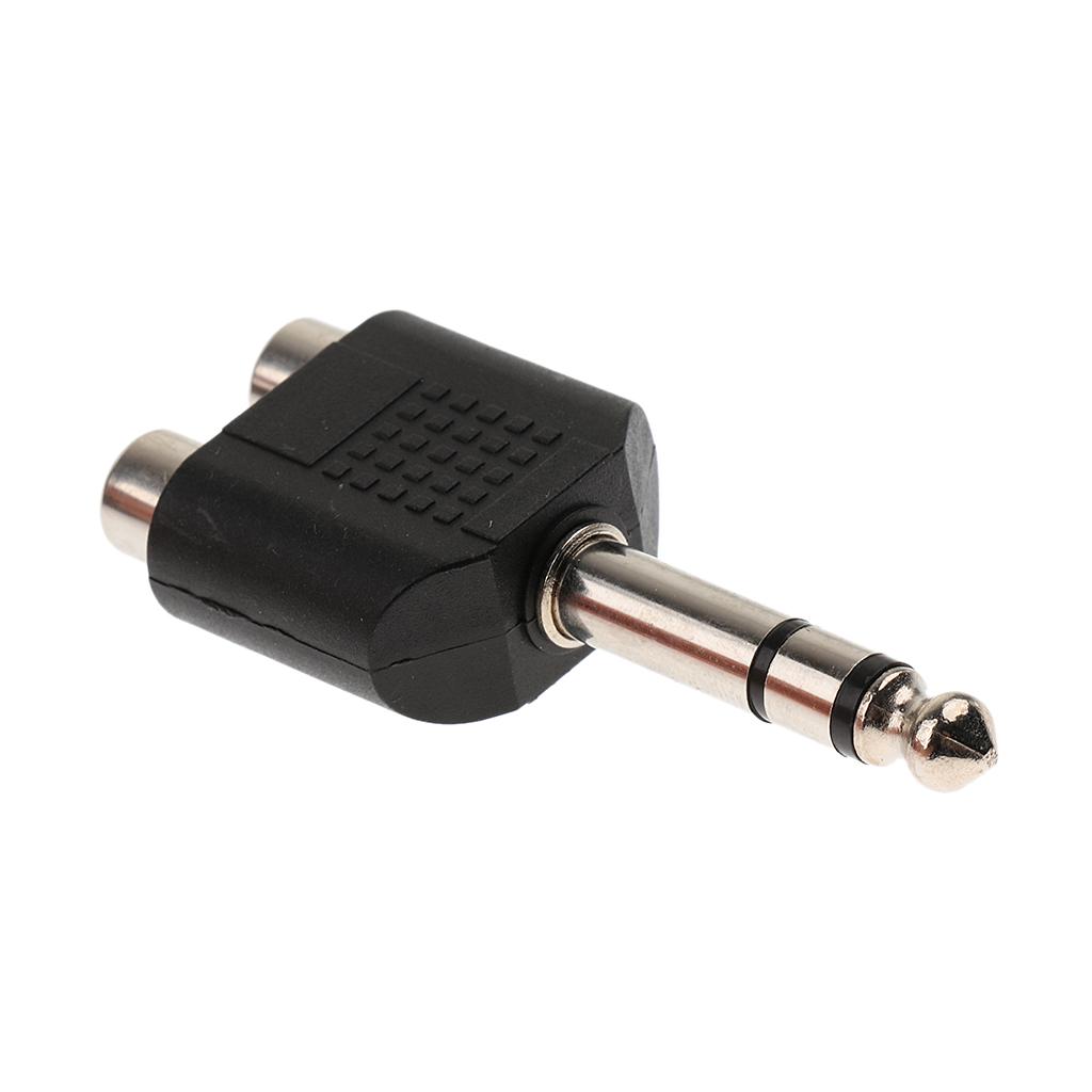 كابل مقسم الصوت 6.5 ملم إلى RC - مراجعة Audio And Music Splitter وسعره