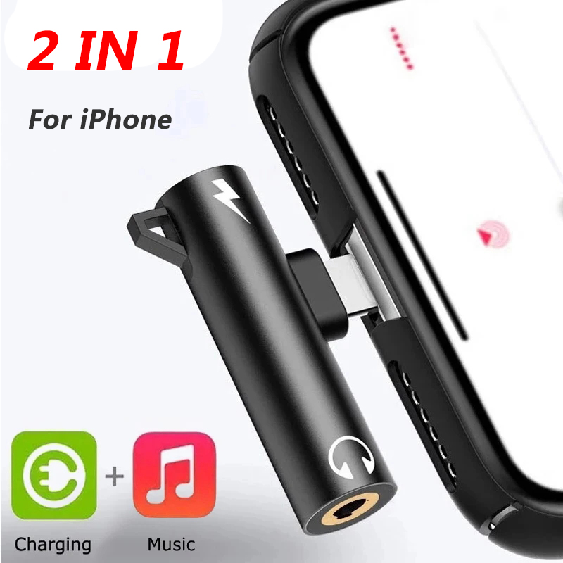 2 In1 محول الفاصل آيفون 14 13  - مراجعة Audio And Music Splitter وسعره