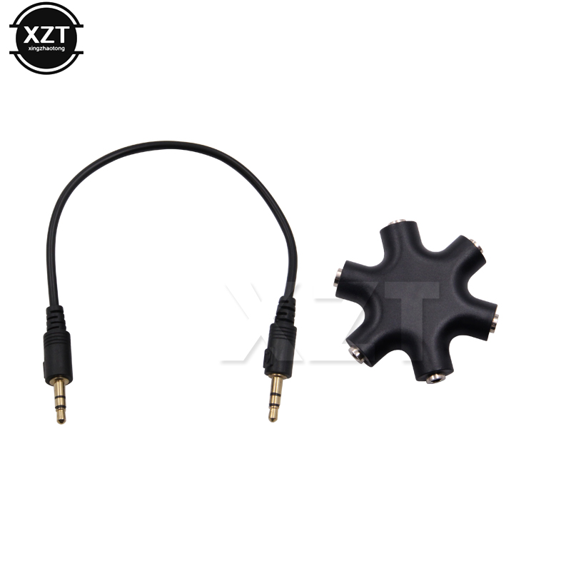 3.5 مللي متر جاك سماعة مقسم صو - مراجعة Audio And Music Splitter وسعره