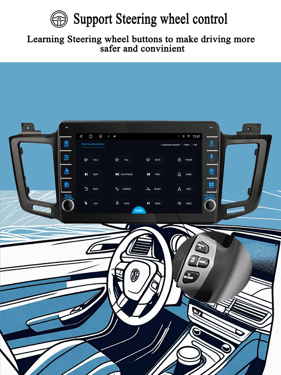 لتويوتا RAV4 2012 - 2018 سيارة - مراجعة Audio Music India وسعره