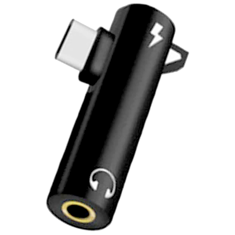 Type-C الصوت محول هوك دعوة الم - مراجعة Audio And Music Splitter وسعره