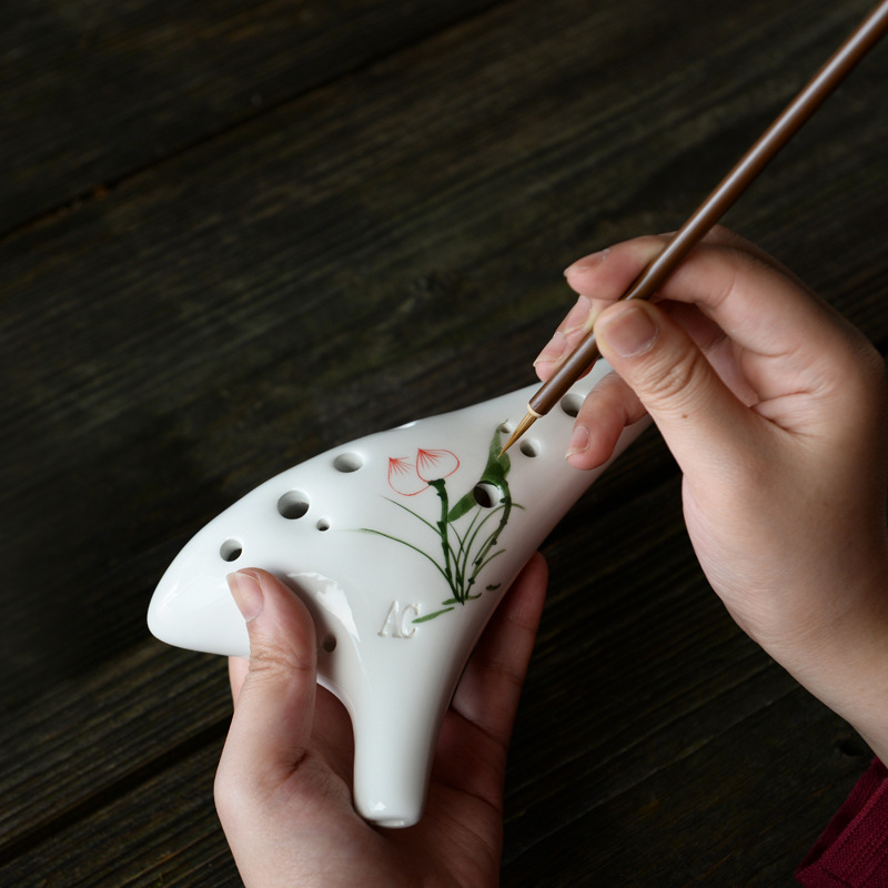 آلة أوكارينا احترافية للمبتدئي - مراجعة Ocarina Ceramic وسعره