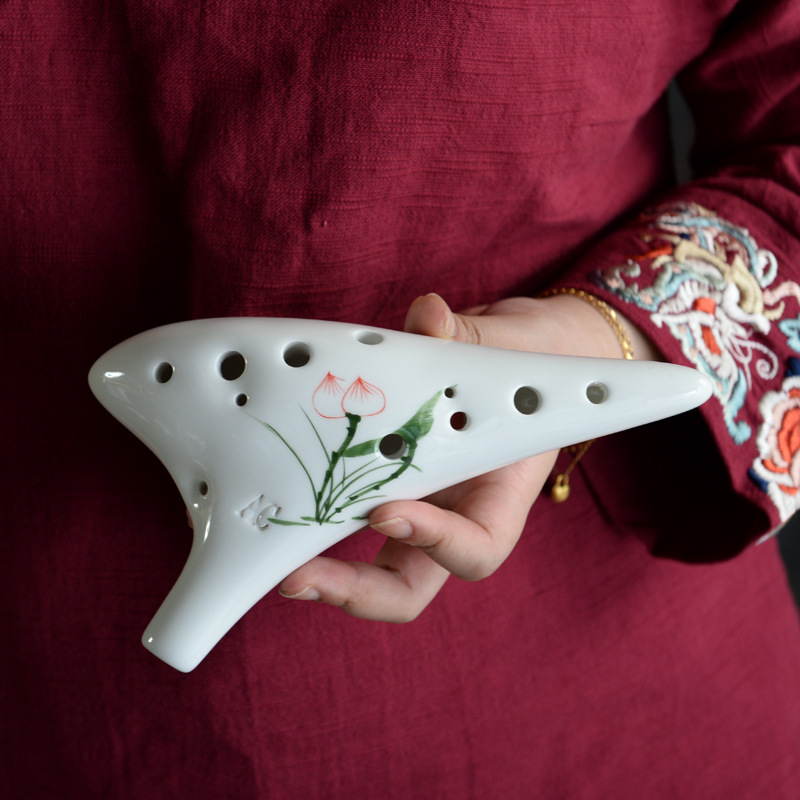 آلة أوكارينا احترافية للمبتدئي - مراجعة Ocarina Ceramic وسعره