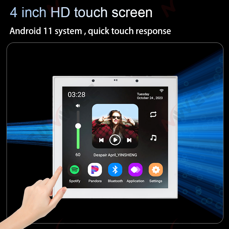 مكبر صوت حائطي ذكي 4 بوصات يعم - مراجعة Audio Music Generator وسعره