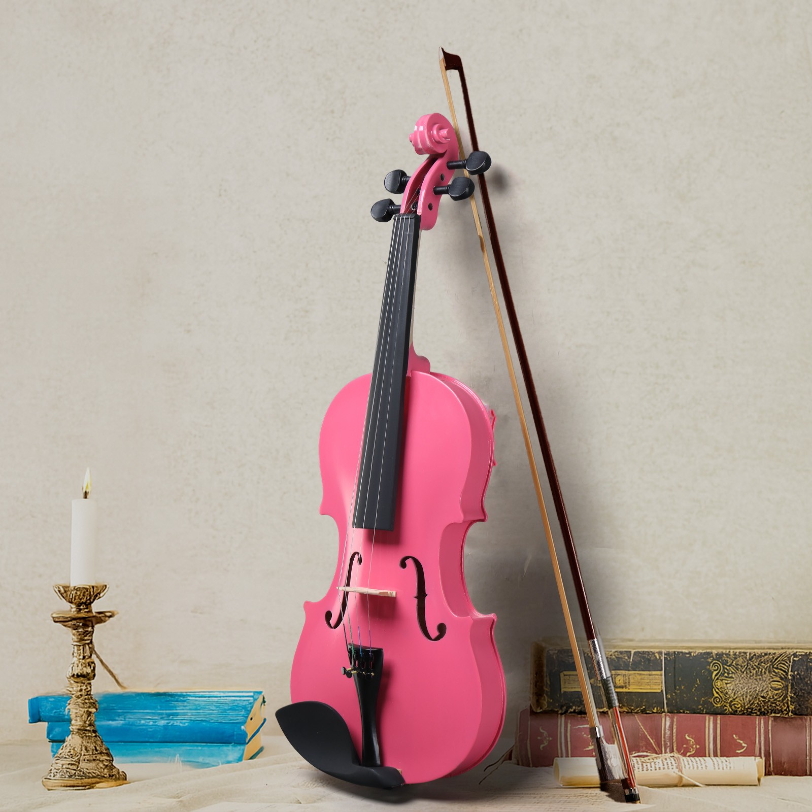 كمان أكوستيك جديد للأطفال مقاس - مراجعة Violin Rosin Bow وسعره