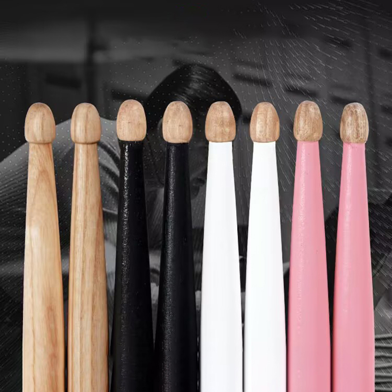1 زوج العصي 5A الخشب تلميح الو - مراجعة Drum Stick 5A وسعره