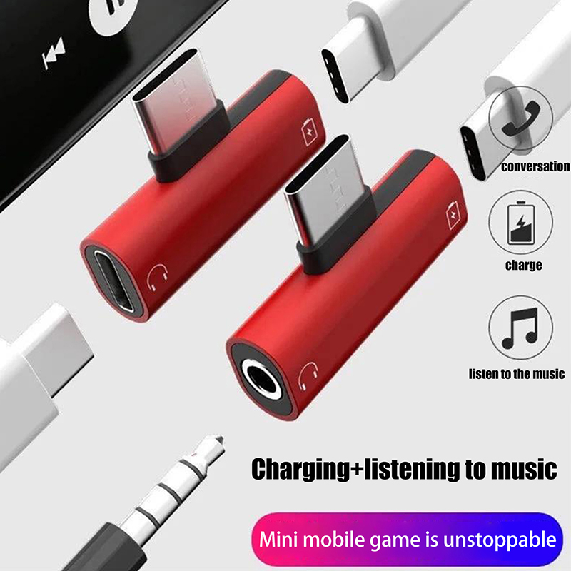 محولات معدنية من نوع USB-C إلى - مراجعة Audio And Music Splitter وسعره