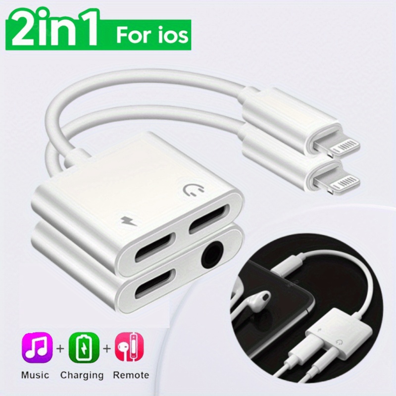 محول لايتنينج ثنائي المنافذ 2  - مراجعة Audio And Music Splitter وسعره