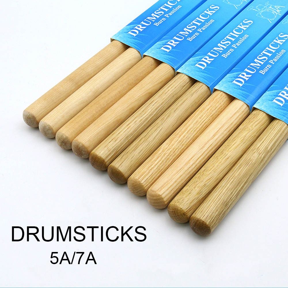 عصي طبول كلاسيكية 5A/7A، زوج و - مراجعة Drum Stick 5A وسعره