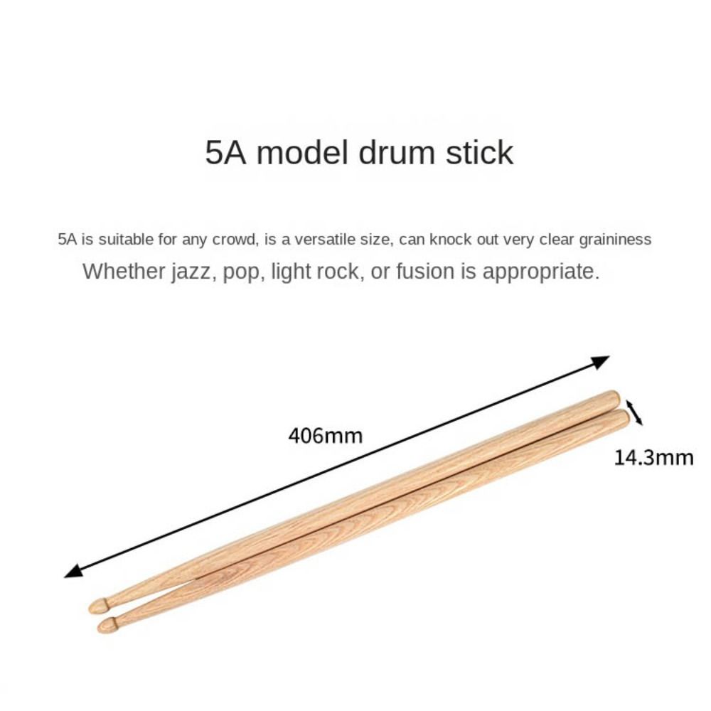 عصي طبول كلاسيكية 5A/7A، زوج و - مراجعة Drum Stick 5A وسعره