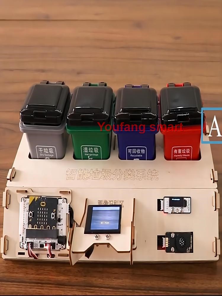 مجموعة روبوت فرز نفايات AI Vis - مراجعة Audio Music Ai وسعره