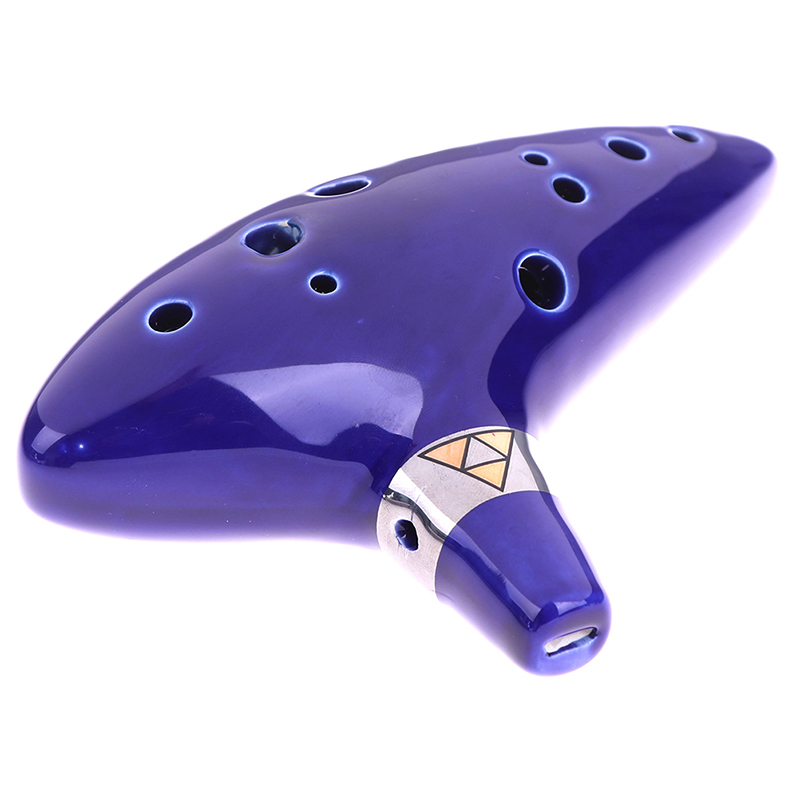 1 قطعة أوكارينا زرقاء، آلة موس - مراجعة Ocarina Ceramic وسعره